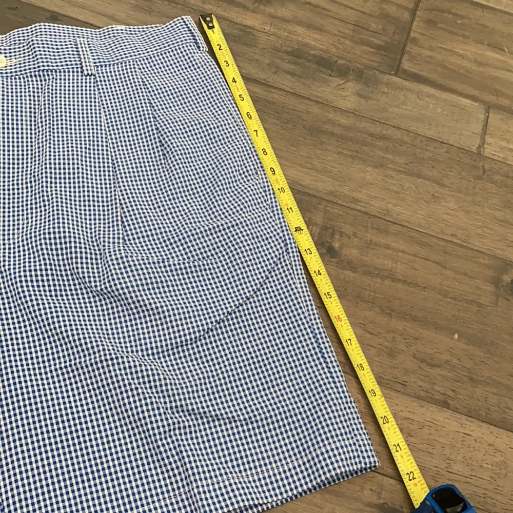 Jos. A.‎ Bank Mens Stays Cool Gingham Shorts Size 36 Reg